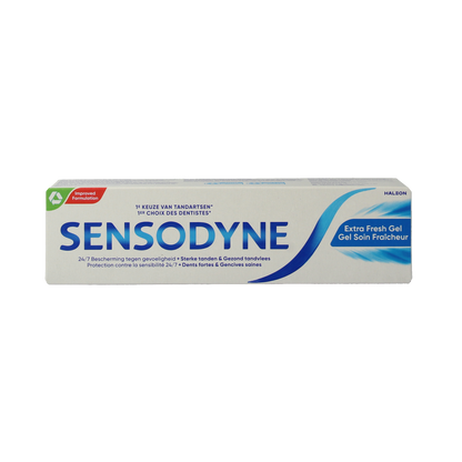 Sensodyne Tandpasta extra fresh gel 75.00 Milliliter