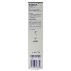 Sensodyne Tandpasta tandvleesbescherming 75.00 Milliliter