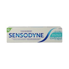 Sensodyne Tandpasta deep clean gel 75.00 Milliliter