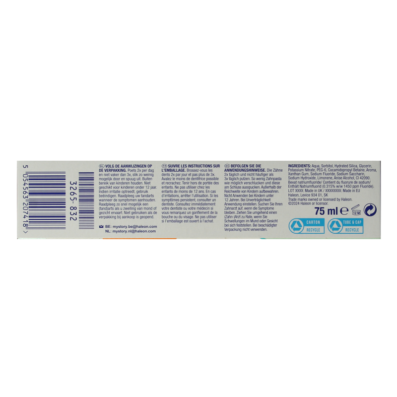 Sensodyne Tandpasta proglasur daily protection 75 Milliliter