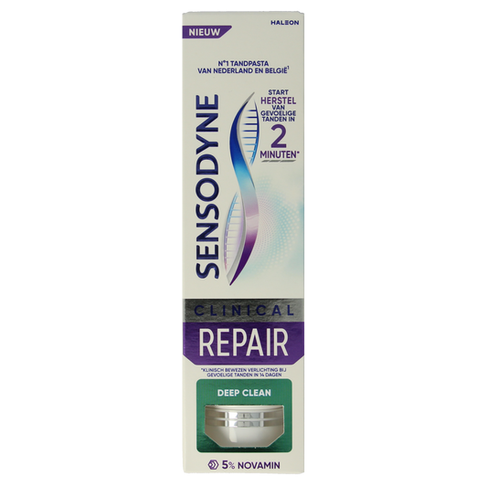 Sensodyne Tandpasta clinical repair deep clean 75.00 Milliliter