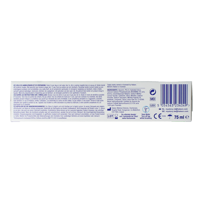 Sensodyne Tandpasta repair & protect extra fresh 75 Milliliter