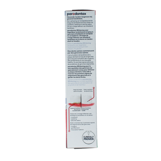 Parodontax Tandpasta whitening 75.00 Milliliter