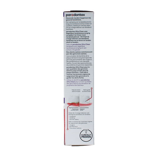 Parodontax Tandpasta ultra clean 75.00 Milliliter