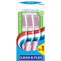 Aquafresh Tandenborstel clean & flex medium 3.00 Stuks
