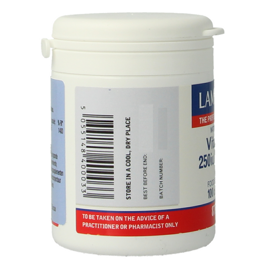 Lamberts Vitamine E 250IE natuurlijk 100 Vegetarische capsules