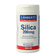 Lamberts Kiezelzuur uit bamboe (silica 200mg) 90.00 Vegetarische capsules