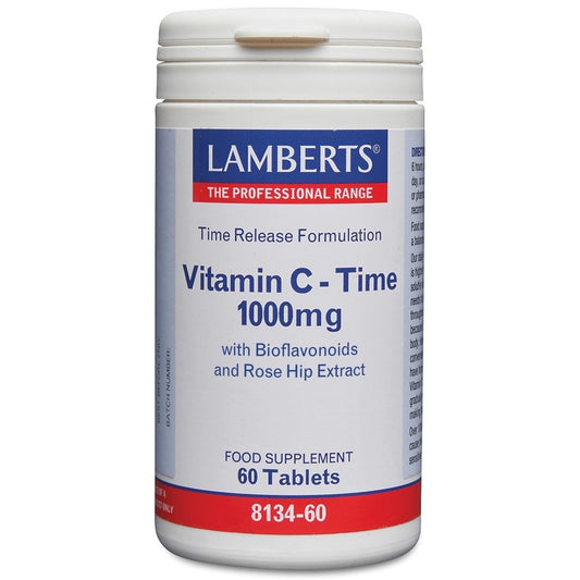 Lamberts Vitamine C 1000 Time release & bioflavonoiden 60 Tabletten