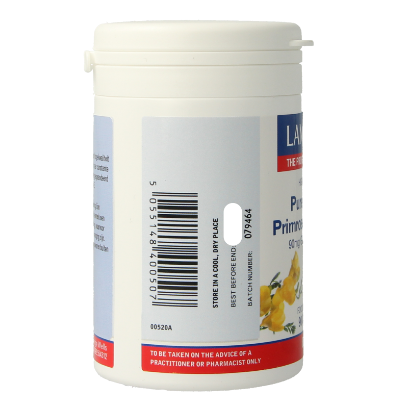 Lamberts Teunisbloemolie 1000mg (pure evening primrose) 90 Capsules