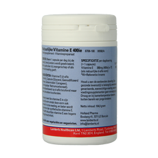 Lamberts Vitamine E 400IE natuurlijk 180 Vegetarische capsules