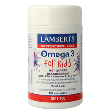 Lamberts Visolie omega 3 for kids 100 Capsules