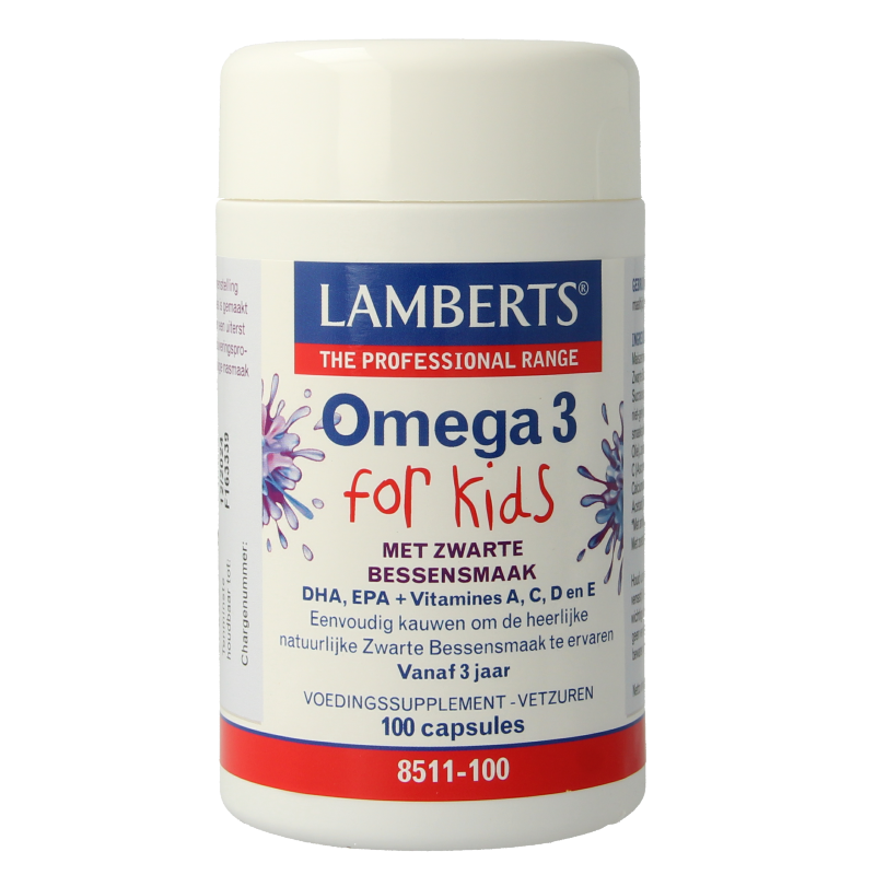 Lamberts Visolie omega 3 for kids 100 Capsules