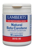Lamberts Vitamine A 15mg natuurlijke (beta caroteen) 90.00 Capsules