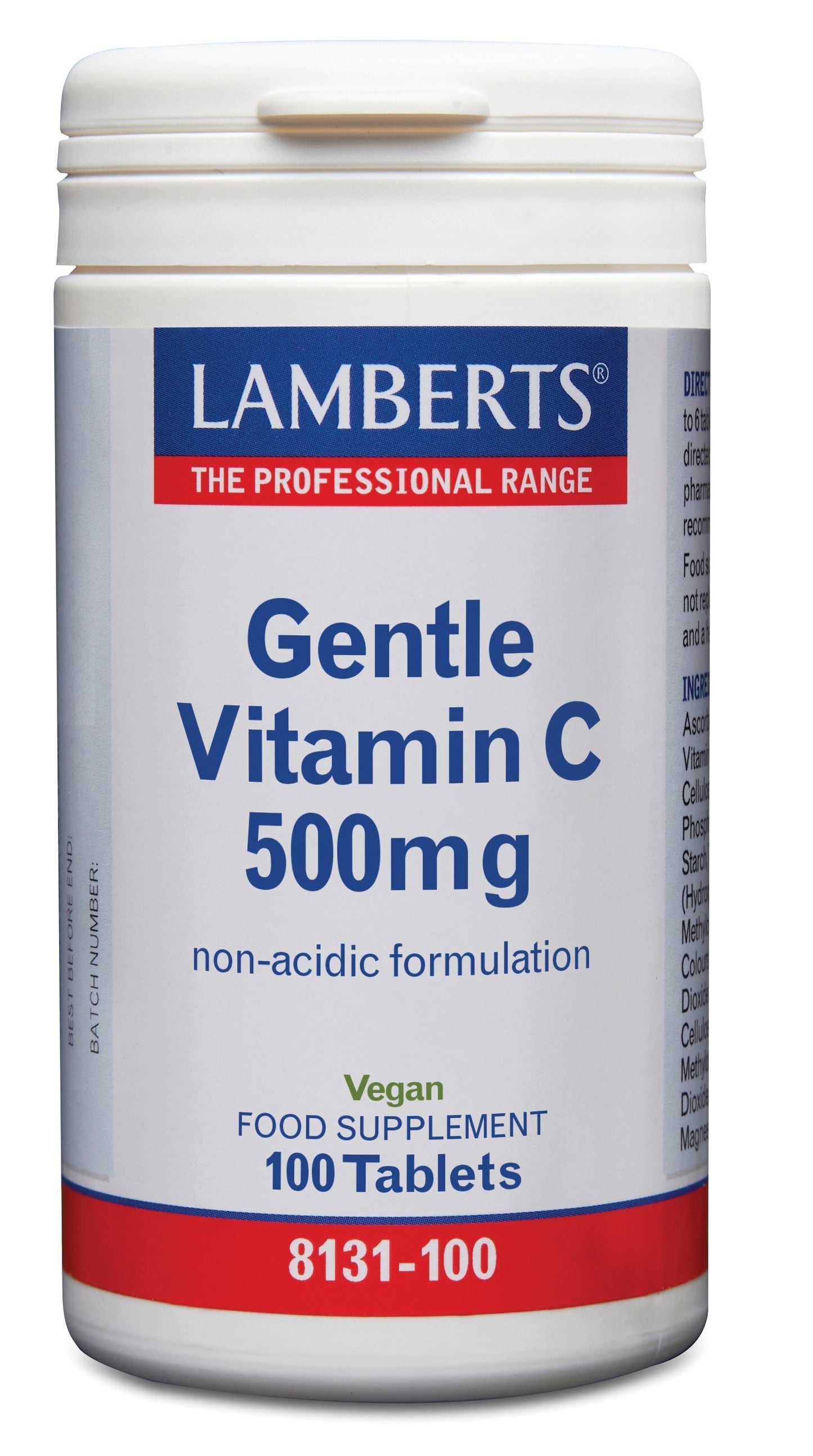 Lamberts Vitamine C 500 gentle 100 Tabletten