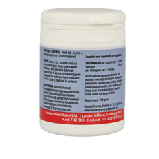 Lamberts Valeriaan 1600mg  60 Tabletten
