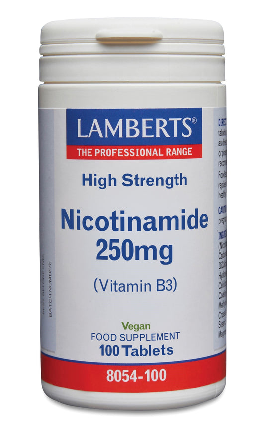 Lamberts Vitamine B3 250mg (nicotinamide) 100.00 Tabletten