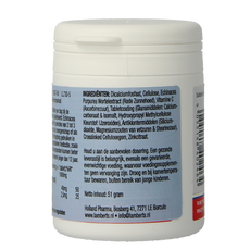 Lamberts Echinacea 1000mg met zink en vitamine C 60.00 Tabletten