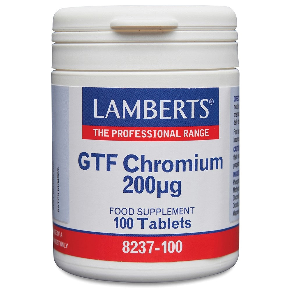 Lamberts GTF chroom 200mcg 100 Tabletten