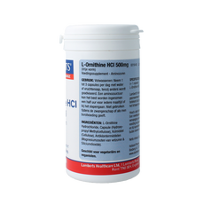 Lamberts L-Ornithine 500mg 60 Vegetarische capsules