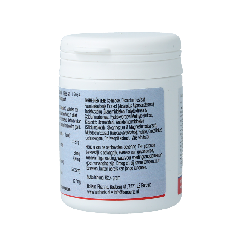 Lamberts Paardekastanje complex (Aescine, Horse Chestnut) 60 Tabletten