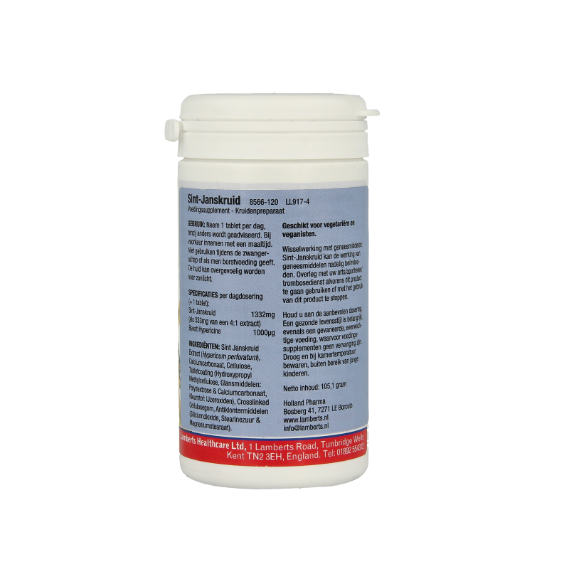 Lamberts St Janskruid (hypericum - St Johns wort) 120 Tabletten