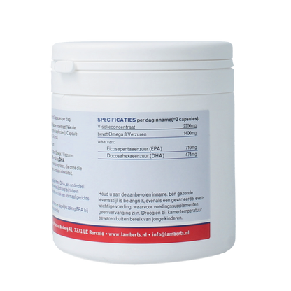 Lamberts Pure visolie 1100mg omega 3 120.00 Capsules