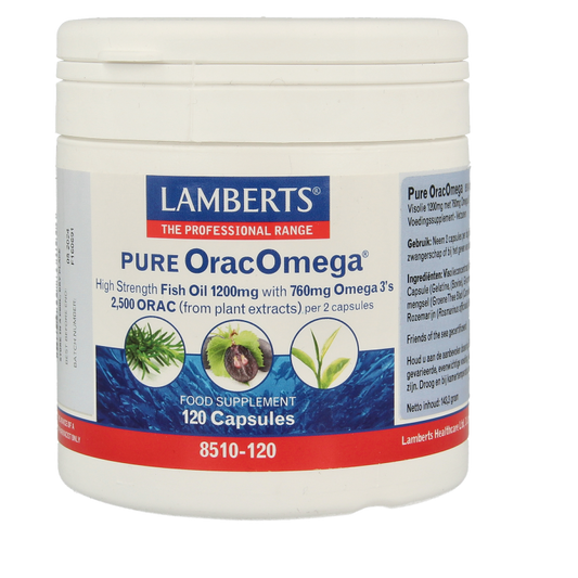 Lamberts Orac omega (visolie) 120 Capsules
