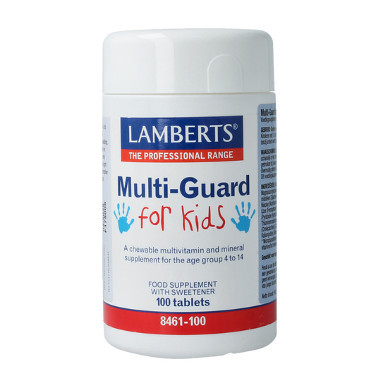 Lamberts Multi-guard for kids (playfair) 100 Kauwtabletten