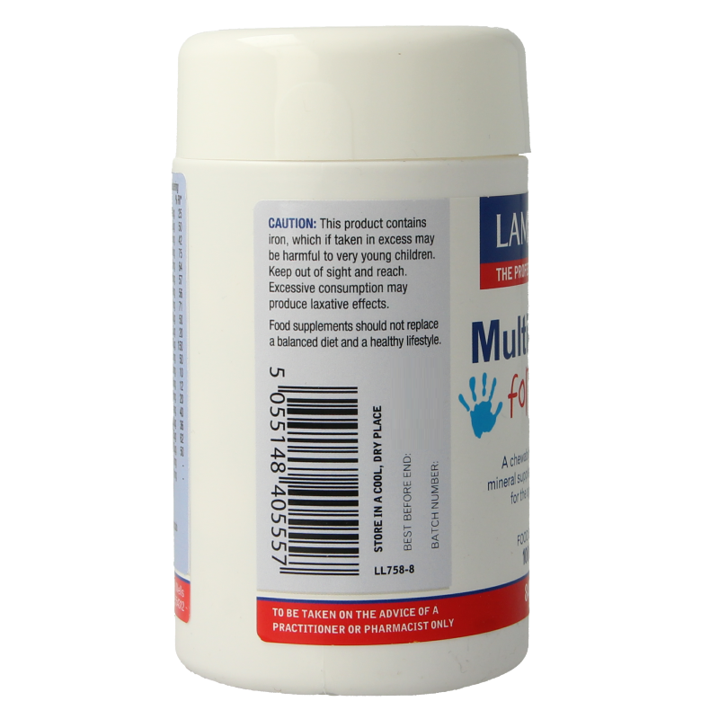 Lamberts Multi-guard for kids (playfair) 100 Kauwtabletten