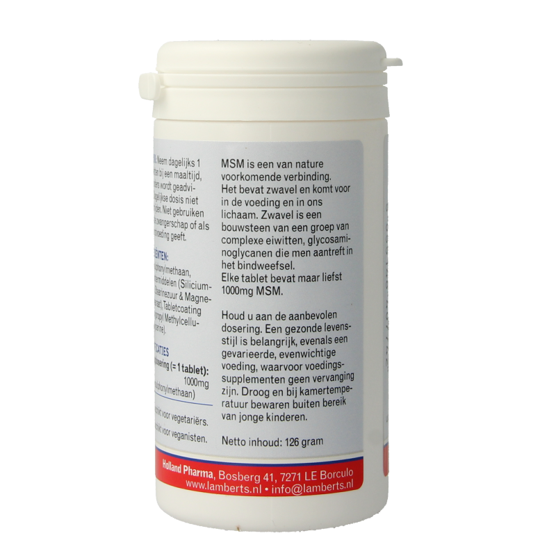 Lamberts MSM 1000mg 120 Tabletten