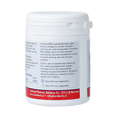 Lamberts Vitamine B12 1000mcg (cyanocobalamine) 60.00 Tabletten