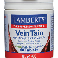 Lamberts Veintain (met ginkgo, kaneel) 60.00 Tabletten