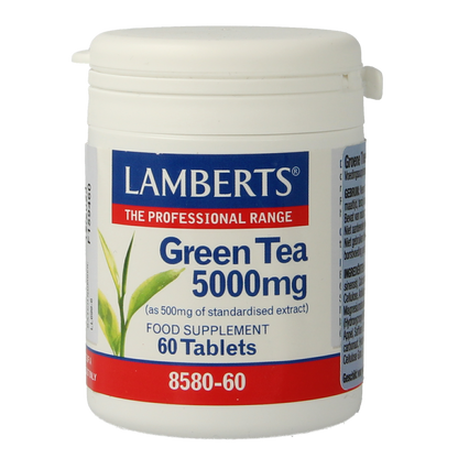 Lamberts Groene thee 5000mg 60.00 Tabletten