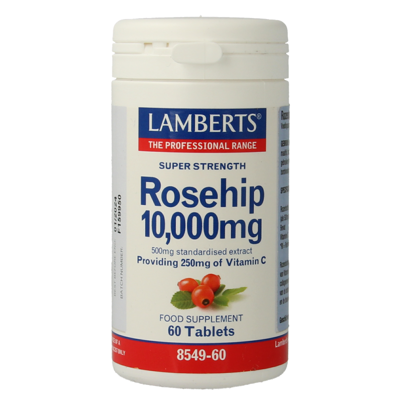 Lamberts Rozenbottel 10.000mg 60 Tabletten