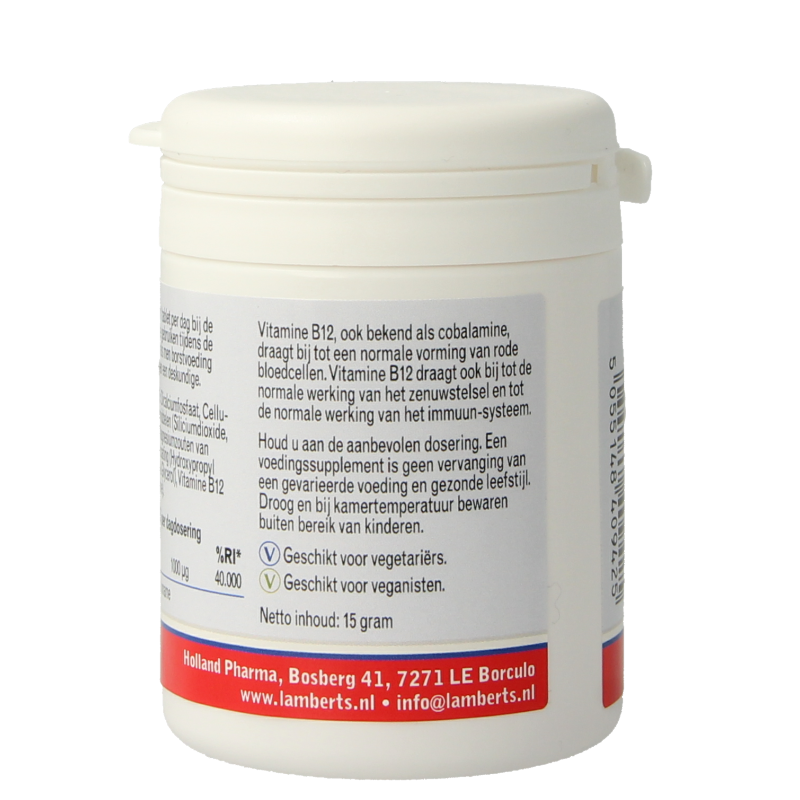Lamberts Vitamine B12 methylcobalamine 1000mcg 60 Tabletten