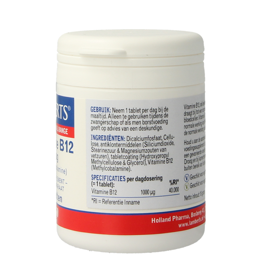 Lamberts Vitamine B12 methylcobalamine 1000mcg 60.00 Tabletten