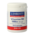 Lamberts Vitamine D3 1000IE/25mcg 120.00 Capsules