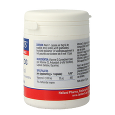 Lamberts Vitamine D3 1000IE/25mcg 120 Capsules