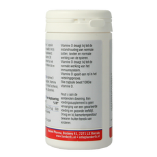 Lamberts Vitamine D3 1000IE/25mcg 180 Capsules