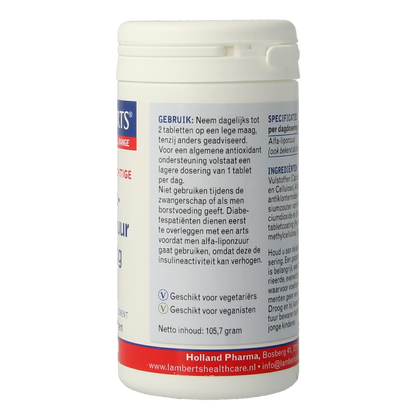 Lamberts Alfa liponzuur 300mg 90.00 Tabletten