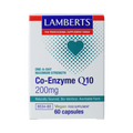 Lamberts Co enzym Q10 200mg 60.00 Vegetarische capsules