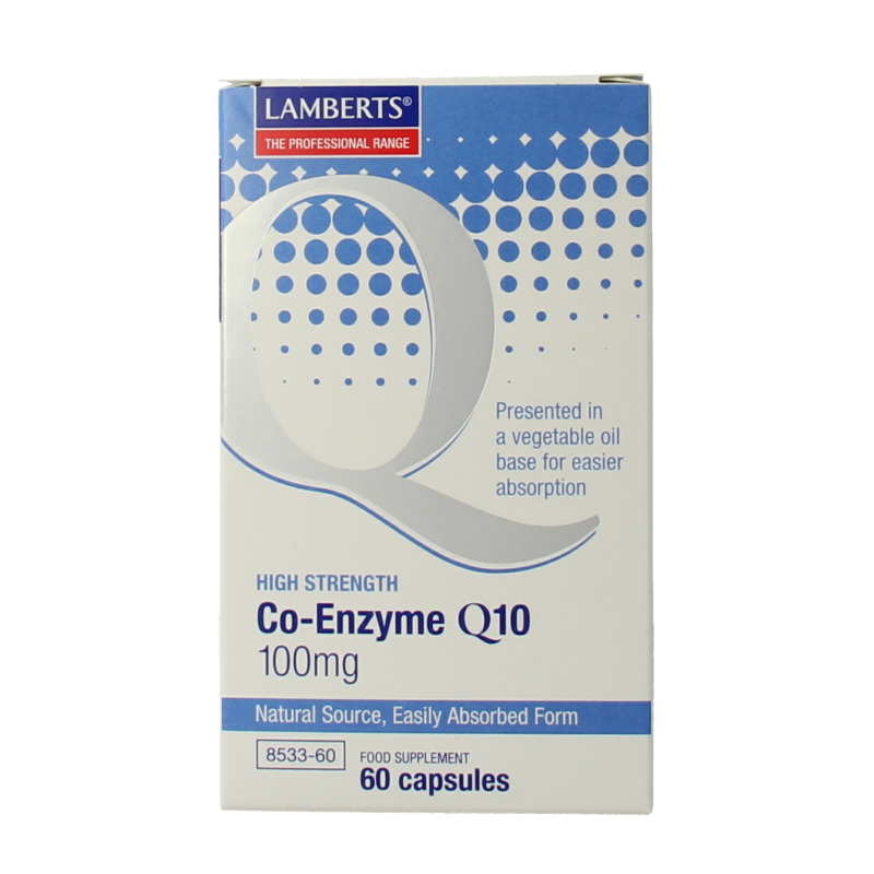 Lamberts Co enzym Q10 100mg 60 Capsules