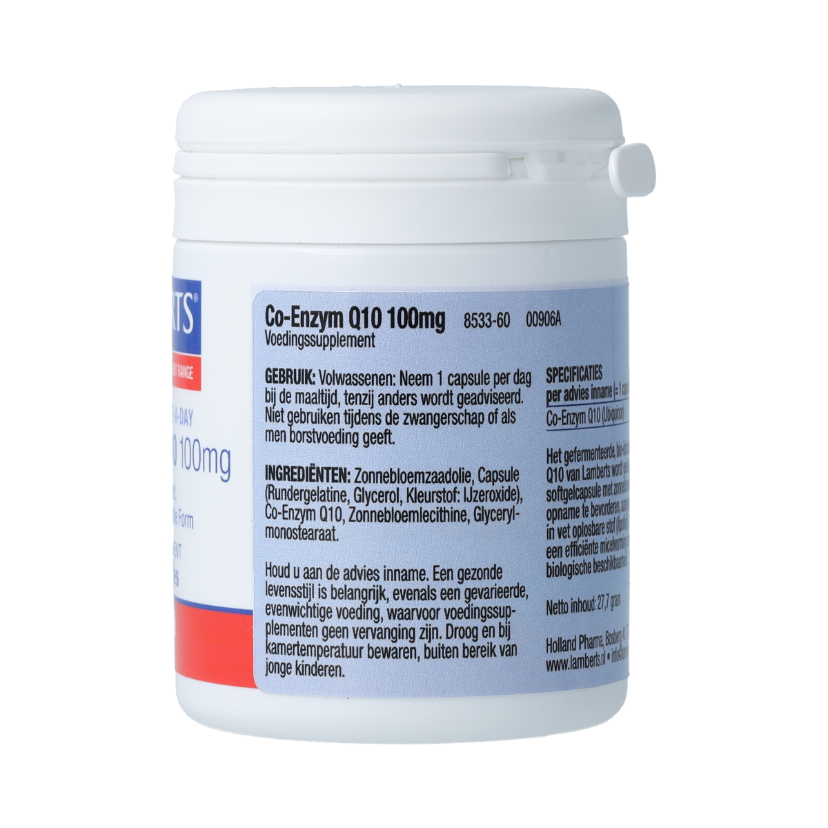 Lamberts Co enzym Q10 100mg 60.00 Capsules