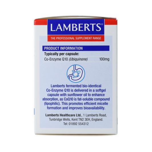Lamberts Co enzym Q10 100mg 60.00 Capsules