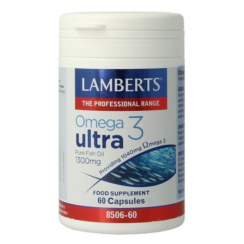 Lamberts Visolie omega 3 ultra 1300mg 60 Capsules