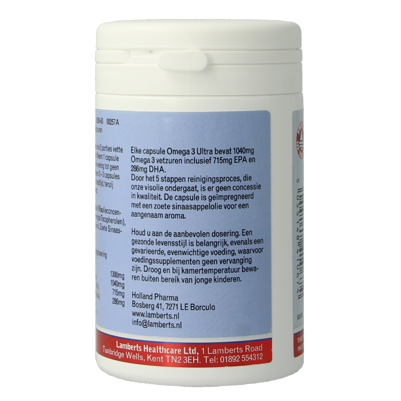 Lamberts Visolie omega 3 ultra 1300mg 60 Capsules