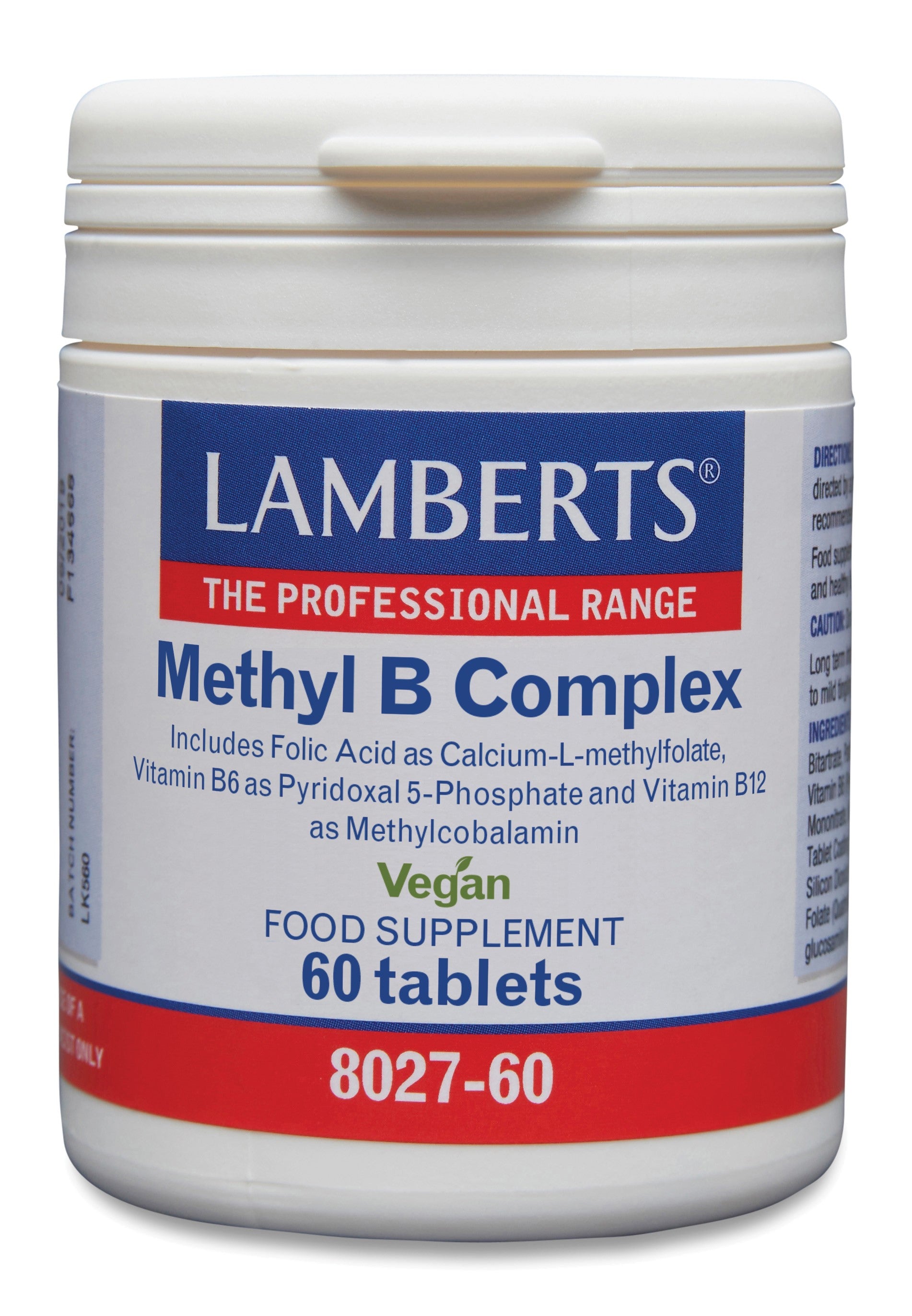 Lamberts Methyl B complex 60 Tabletten