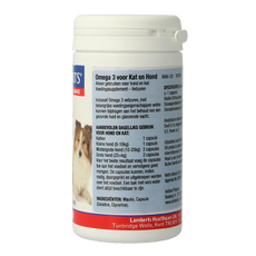 Lamberts Omega 3 voor dieren hond en kat 120.00 Capsules
