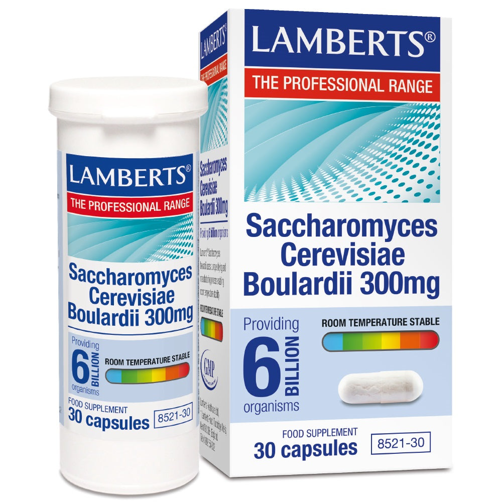 Lamberts Saccharomyces boulardii 300mg 30 Capsules