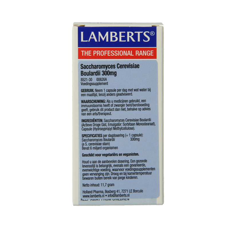 Lamberts Saccharomyces boulardii 300mg 30 Capsules